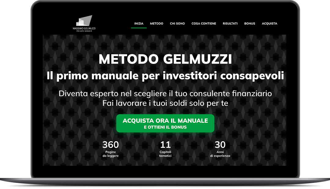 Realizzazione Landing Page per Massimo Gelmuzzi | Omega22